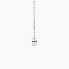 Load image into Gallery viewer, 1.00 CTW Portuguese Cut Diamond Bezel Necklace White Gold (VS+)
